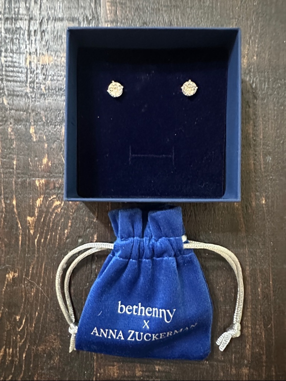 Bethenny x Anna Zuckerman Gold Accent Pierced Earrings PRICE IS FIRM !